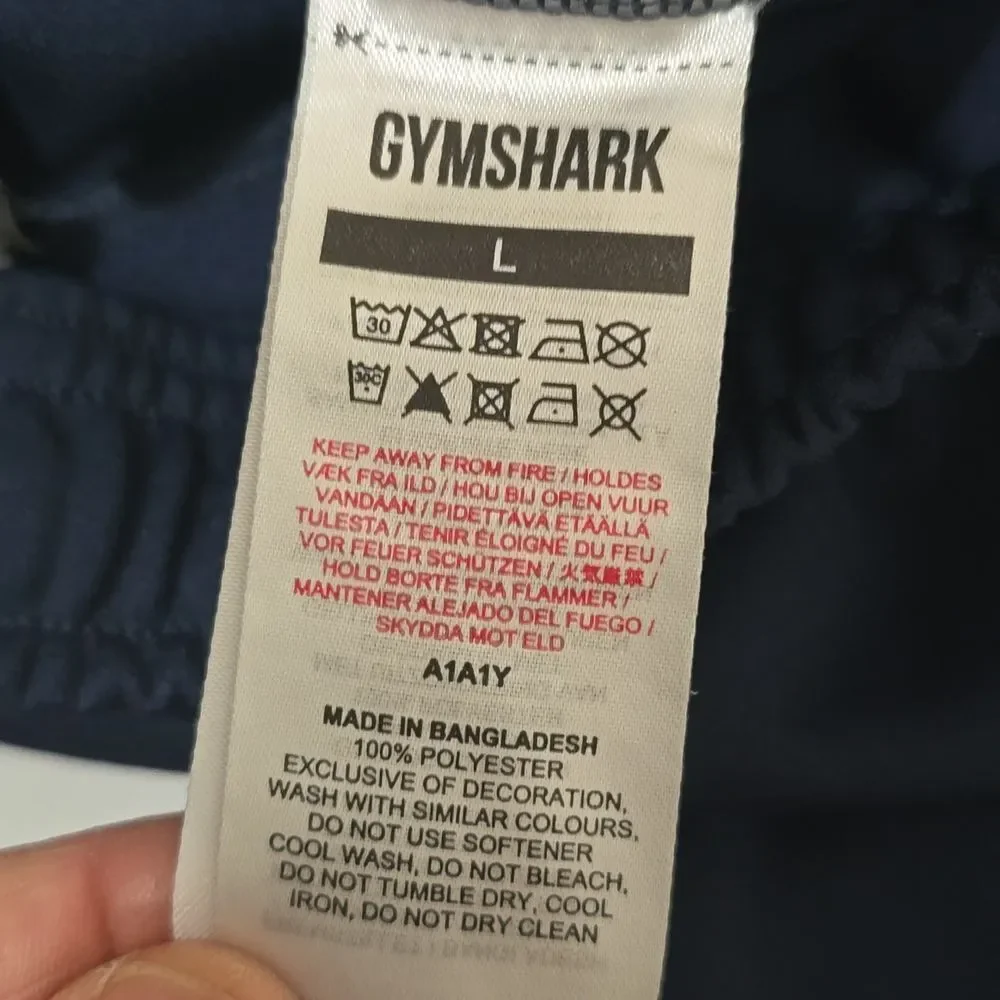 Gymshark Dark Blue Joggers L